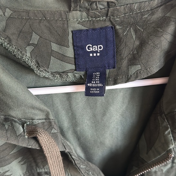 Gap green floral utility jacket - Picture 3 of 6